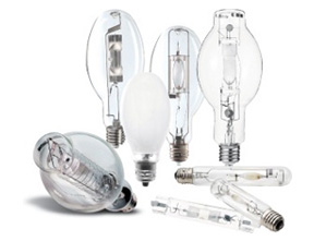 Metal halides and similar type light bulbs